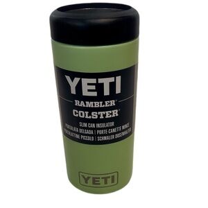 Brand New 3x YETI Rambler Colster key lime Can double wall Insulator No Sweat